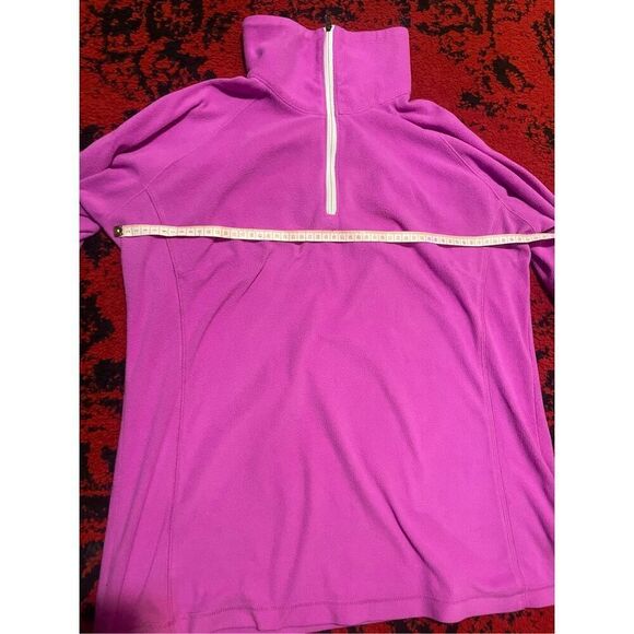 Womens COLUMBIA PINK High Collar Half Zip Sweater SZ XL - Picture 7 of 9